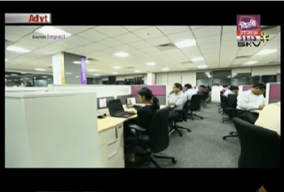 Aaj Tak Office Design