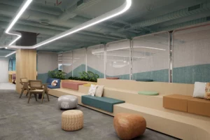 Office Break Rooms Wall Design 