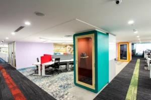 Agile modern office interior design
