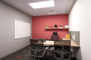 Manager's Office Room Interior Design- 2-Seater