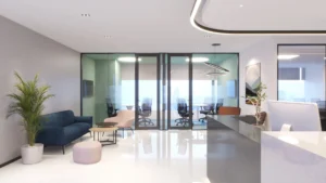 Affordable office interior design idea