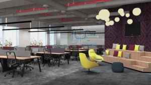 Affordable office interior design idea