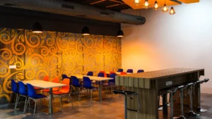 Abstract Designs to Generate Creativity Office Wallpaper Design