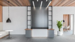 office wall paint design 