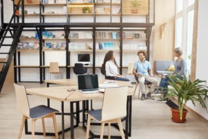 Multifunctional space: office Interior 
