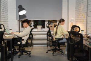 Hot desking workspaces