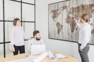 Separate Office Spaces