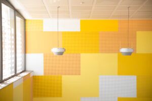 office wall colour combination
